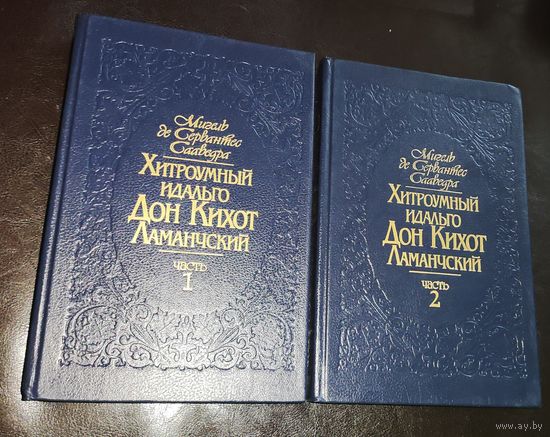 Хитроумный идальго Дон Кихот Ламанчский в 2х томах
