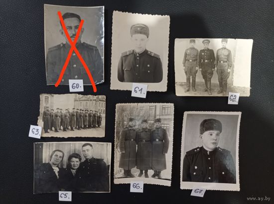 Фотографии военных