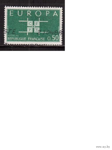 Франция-1963 (Мих.1481) , гаш. , ЕВРОПА