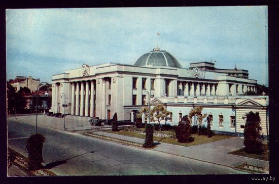 1970 год Киев Здание верховного совета