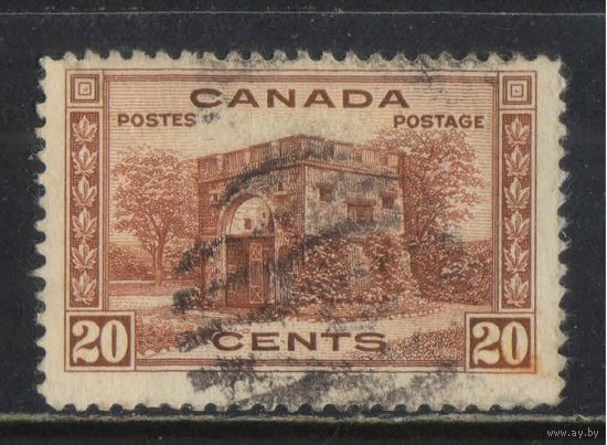 GB Доминион Канада 1938 Ворота форта Гарри Стандарт #206
