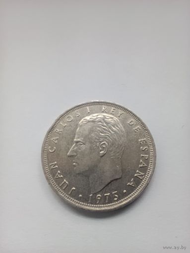 Испания 25 песет 1975г