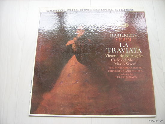 ВЕРДИ Травиата (выдержки из оперы)(1960 винил LP USA) отличное состояние