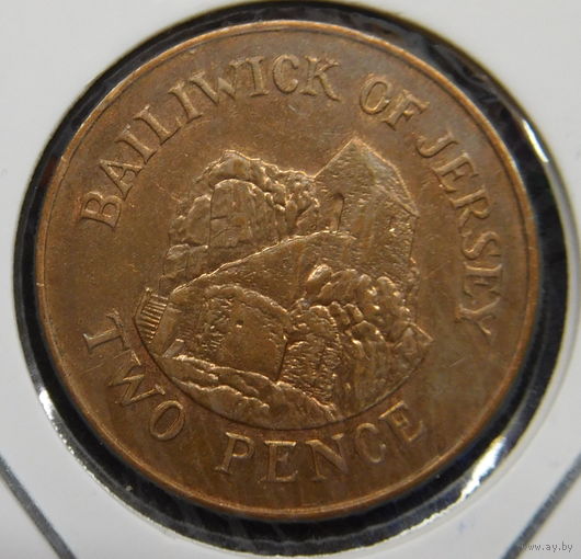 Джерси 2 пенса 2006 г