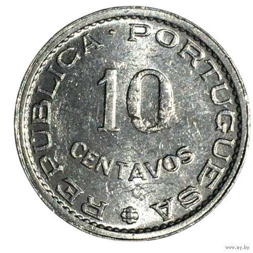 Сан-Томе и Принсипи 10 сентаво, 1971