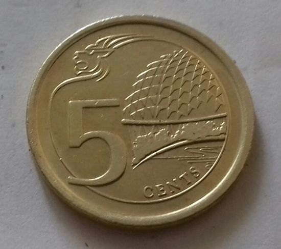 5 центов, Сингапур 2013 г., AU