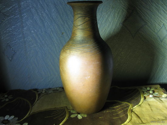 Винтажная ваза керамика, авторская работа