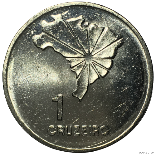 Бразилия 1 крузейро, 1972 - 150 лет Декларации о Независимости [UNC]