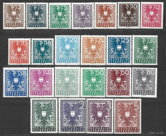 Австрия 1945 Стандарт. Герб Австрии М: 697-719 **\\111