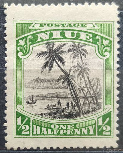 Британские колонии. О-ва Кука Ниуэ 1925 г. SG44 MH