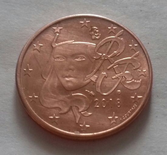 5 евроцентов, Франция 2018 г., AU