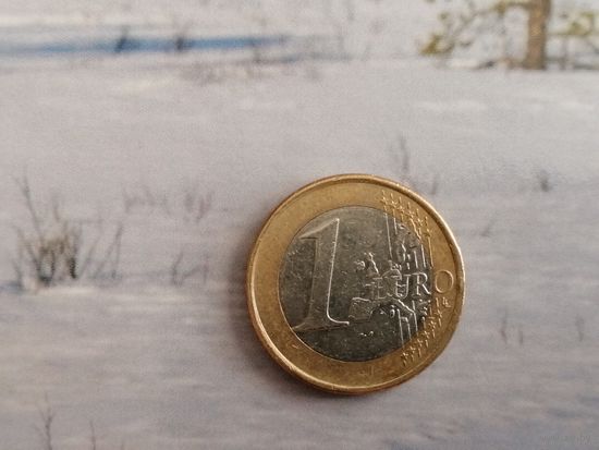 ГЕРМАНИЯ 1 ЕВРО ВОЗМ.ОБМЕН