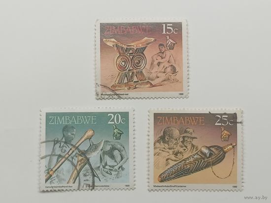 Зимбабве 1990. Культурные артефакты