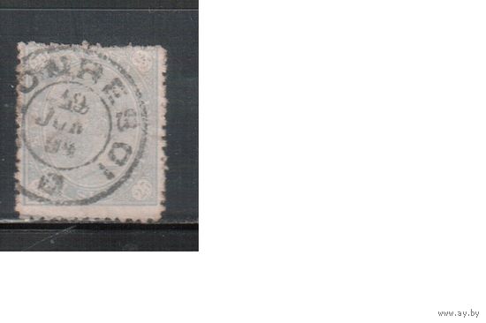 Румыния-1890, (Мих.88) гаш. , Стандарт, Король Карл I, (1)