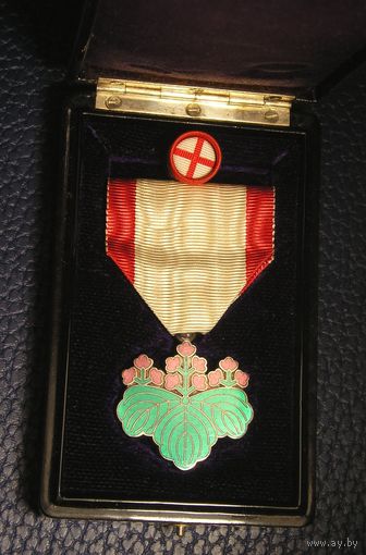 Япония, Орден Восходящего Солнца VII Класса , Серебро