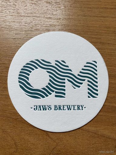 Подставка под пиво Jaws Brewery /Россия/ No 14