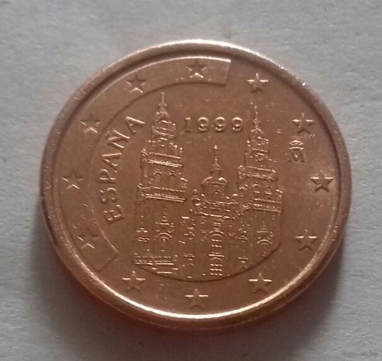 1 евроцент, Испания 1999 г.