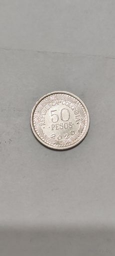 Колумбия 50 песос 2020