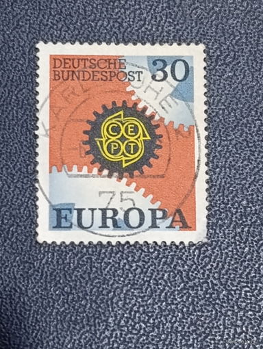 Германия 1967г. Европа СЕРТ