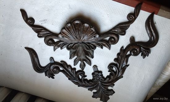 Элементы зеркала. Метал.