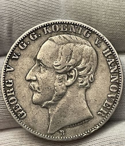 Талер 1866 года без МЦ.B.Германия.