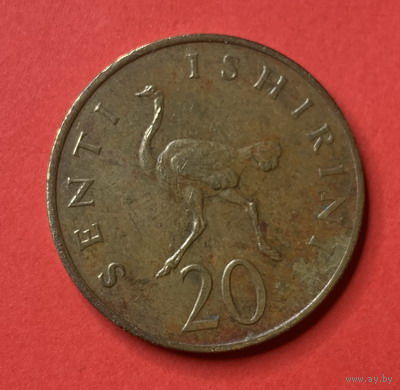 Танзания, 20 центов 1982г.