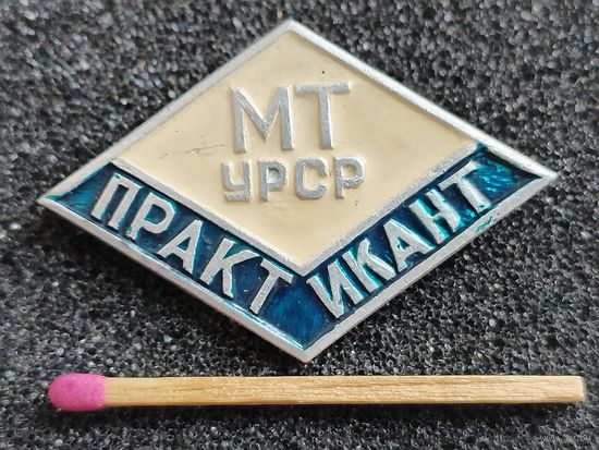 Значок. Министерство Торговли УССР, Практикант