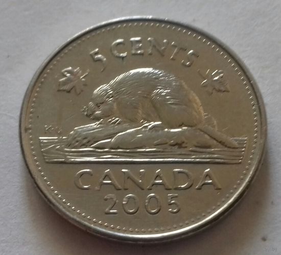 5 центов, Канада 2005 P