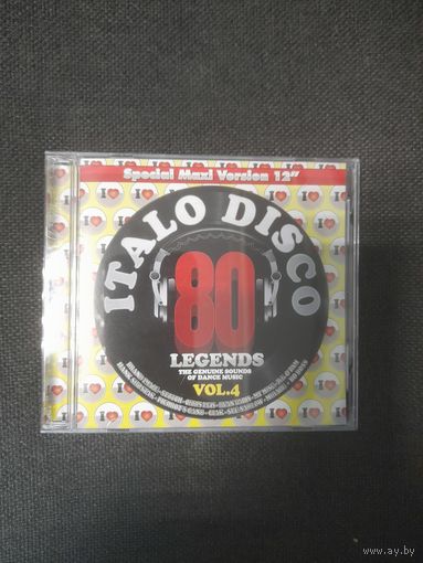 Various artists  " ITALO-DISCO 80 LEGENDS VOL.4"  CD