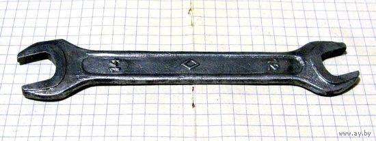 Ключ открытый (рожковый) 12 х 14 мм (Chrom Vanadium USSR)