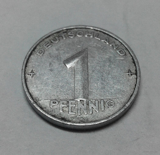 1 пфенниг 1952 год (А) ГДР #01