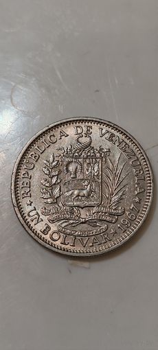 Венесуэла 1 боливар 1967