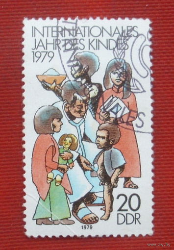 ГДР. Дети. ( 1 марка ) 1979 года. 4-7.