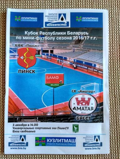 Пинск-Аматар (Брест)-2016