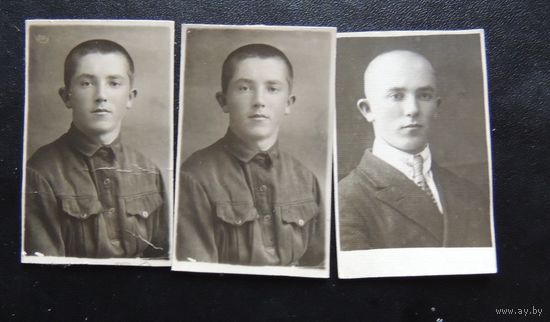 Фото молодого парня, 1932 г.