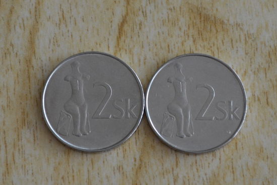Словакия 2 кроны 2001,02