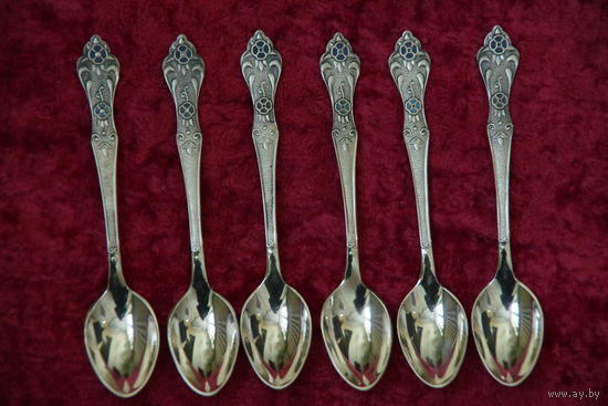 Ложки мельхиоровые  чайные  12,5 см   А 10