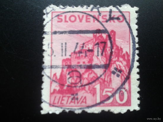 Словакия 1941 стандарт замок