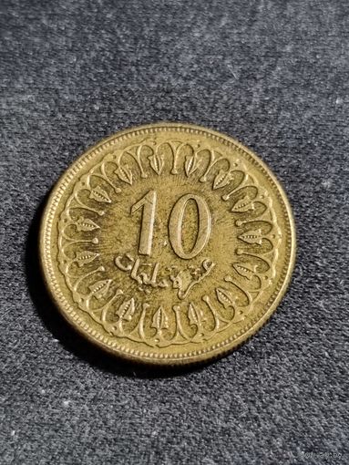 Тунис 10 миллимов 1997