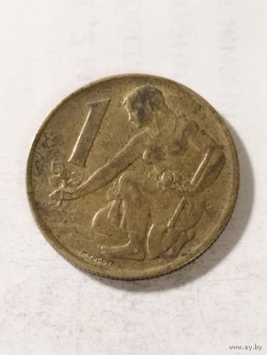 Чехословакия 1 крона 1984