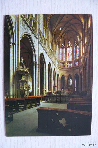 Прага. Собор св.Вита (6); чистая (изд. Прага).