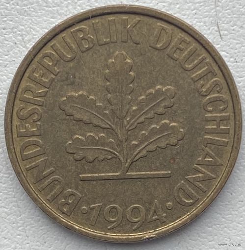 Германия 10 пфеннигов 1994 г. A