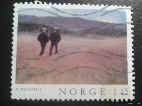 Норвегия 1977 живопись