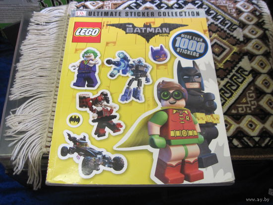 The BATMAN move. Коллекция тематических стикеров(наклеек) от LEGO. 2016 г.