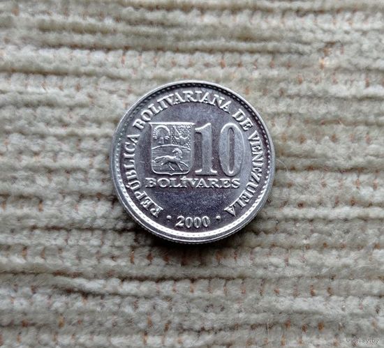 Werty71 Венесуэла 10 боливаров 2000