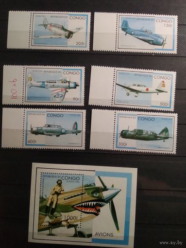Конго 1996 г. Авиация.