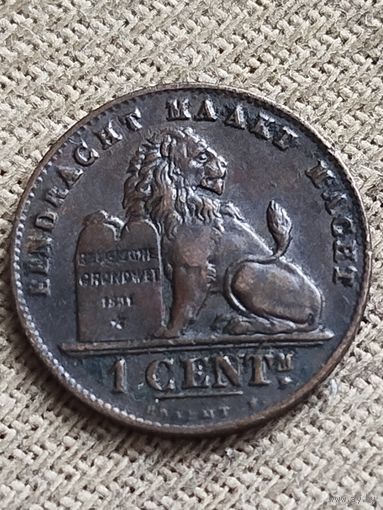 Распродажа - 1 сантим 1899г.,Бельгия,Леопольд 2