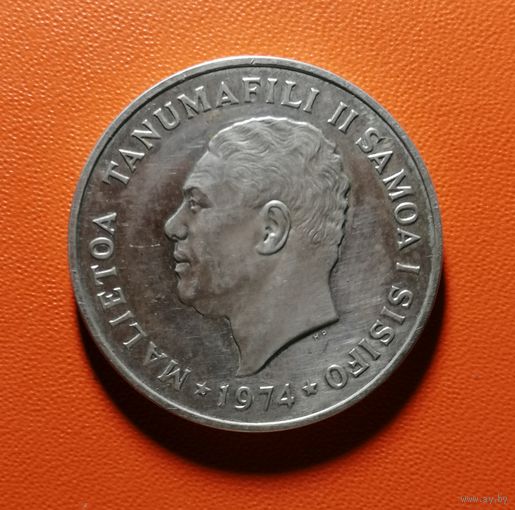 Самоа 1 тала 1974 г., KM# 19а