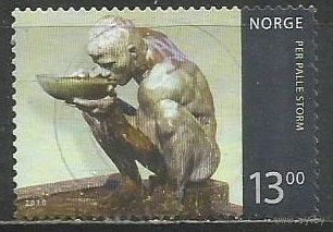 Норвегия. Норвежская скульптура. 2010г. St#1709.