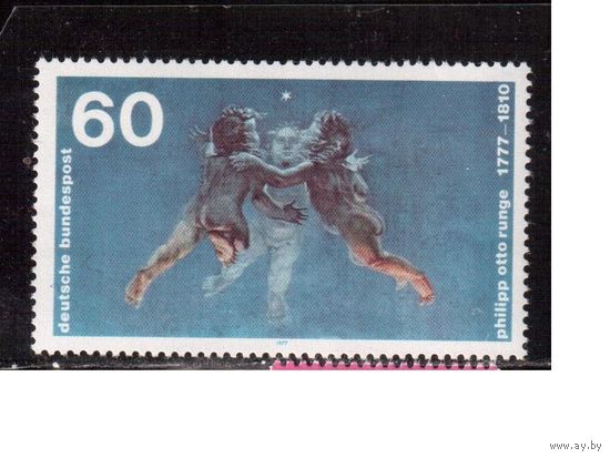Германия(ФРГ)-1977,(Мих.940), **,   Живопись